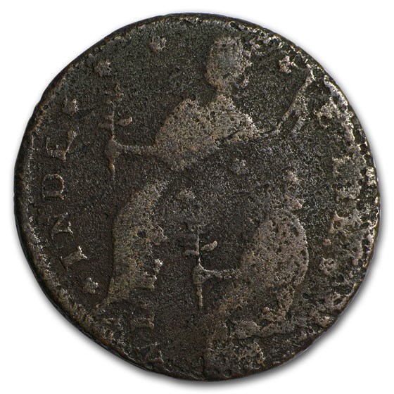 1787 Connecticut Copper Draped Bust Facing Dbl Struck Good Detail 1787 Connecticut Copper Draped Bust Facing Dbl Struck Good Detail